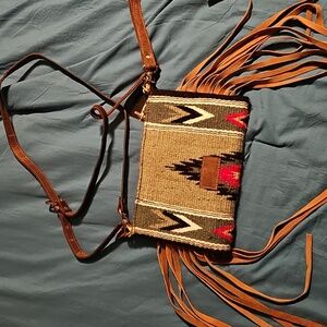 Native American Print Crossbody by Montana Twist
